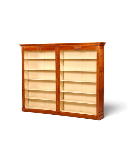 Wunderschönes Englisches XXL Bücherregal Eibe Antik Regal Bookshelf Buchablage 60s