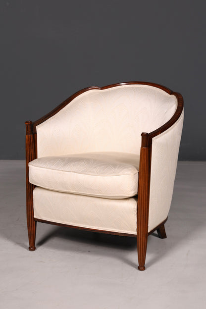 Edler Art Deco Sessel Clubsessel Loungesessel Armlehnsessel Vintage Polstersessel 2 von 2
