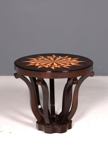 Magnifique table basse de style Art déco, style antique, table d’appoint luxueuse, table de salon