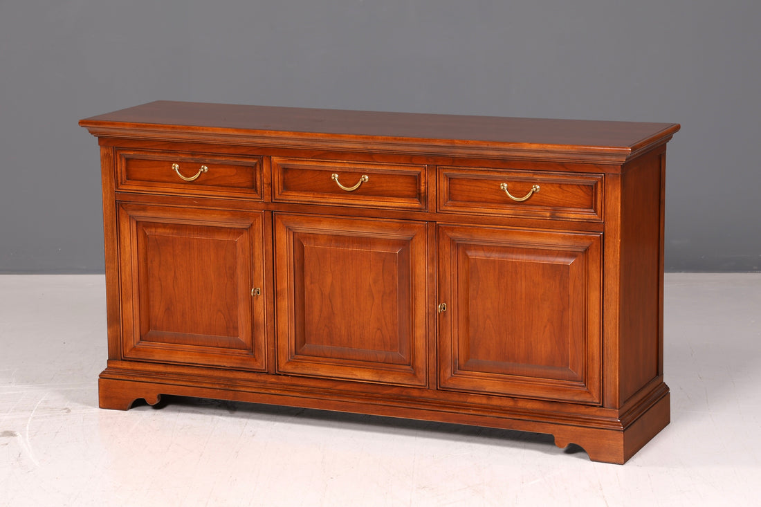 Traumhaftes Original Selva Sideboard Schrank echt Holz Kommode Buffet Anrichte