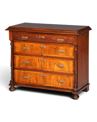 Wunderschöne Gründerzeit Kommode Louis Philippe Antik Sideboard Schubladenkommode Wäschekommode 1890