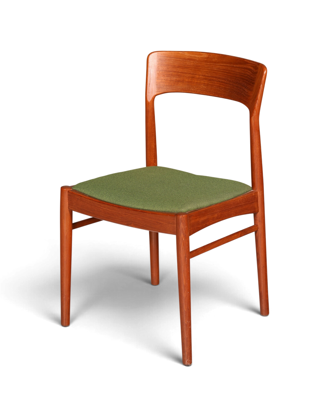 Dänischer Mid Century Esszimmerstuhl Teakholz Henning Kjærnulf Korup Stolefabrik 60er