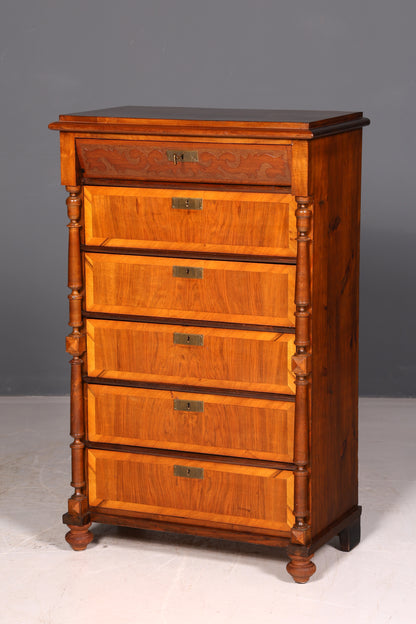 Wunderschöne Gründerzeit Kommode Jugendstil Vertiko Schubladenkommode Chiffoniere Antik Wäschekommode Vintage