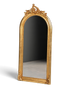 Stilvoller Prunk Barock Stil Standspiegel Antik Stil Ornament Flurspiegel Gold Spiegel