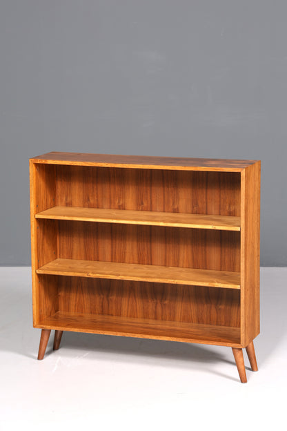 Wunderschönes Original Musterring Regal Mid Century Bücherregal Retro echt Holz Buchablage