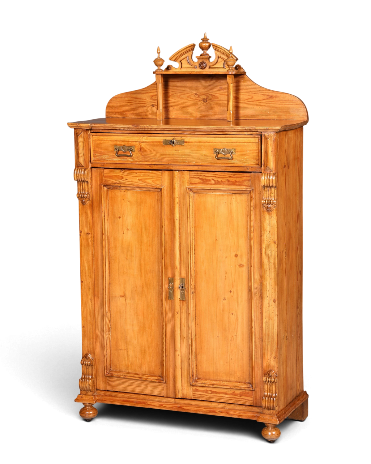 Gründerzeit Vertiko Kommode 1890, Antik Highboard Jugendstil – Hauptstadt Möblerei Berlin