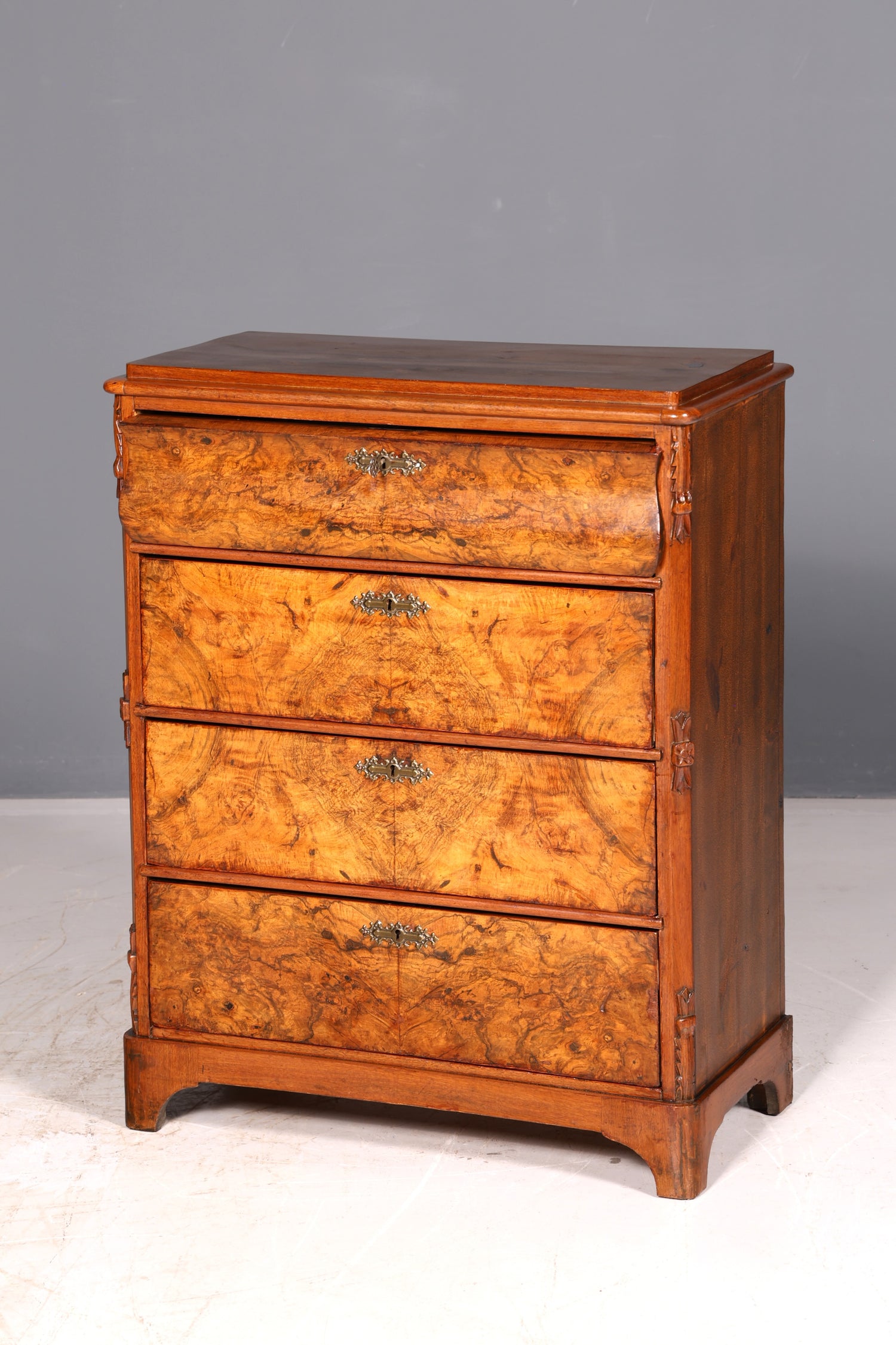 Traumhafte Louis Philippe Kommode Antik Schubladenkommode Vertiko Wäschekommode Highboard Massivholz