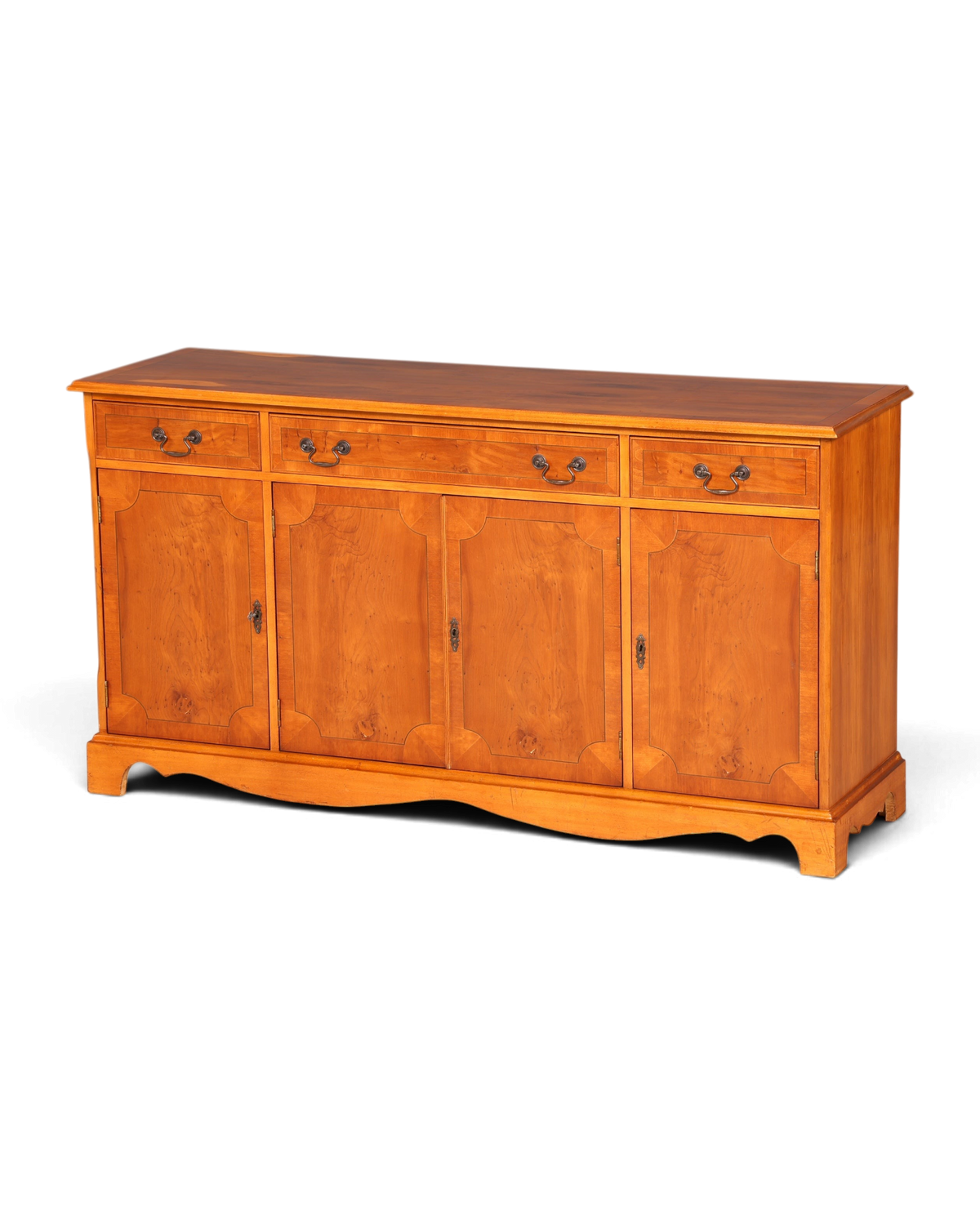 G204 Finish cm Wunderschönes Englisches Sideboard Eibe Schrank Antik Stil Buffetschrank Kommode (Kopie)
