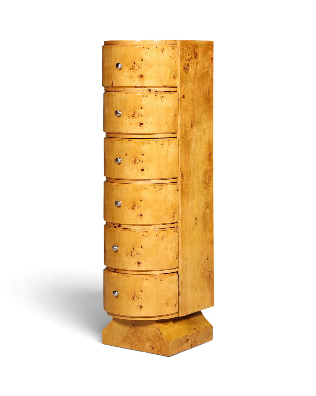 Art Deco Highboard Birke Vertiko Kommode – Hauptstadt Möblerei Berlin