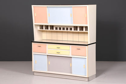 Kultiger Mid Century Küchenschrank Vintage Buffet Retro Anrichte 60er Jahre Schrank