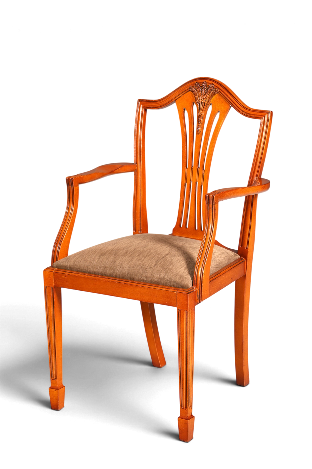 Englischer Stuhl Hepplewhite Stil Armlehnstuhl Dining Chair – Hauptstadt Möblerei Berlin
