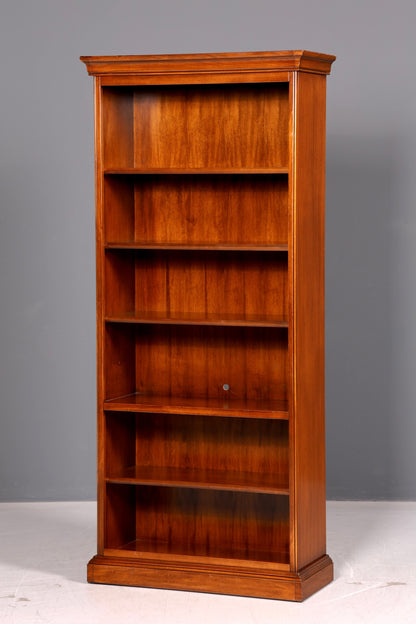 Wunderschönes Englisches Bücherregal Regal Bookshelf Buchablage Schrank Massivholz Antik Vintage