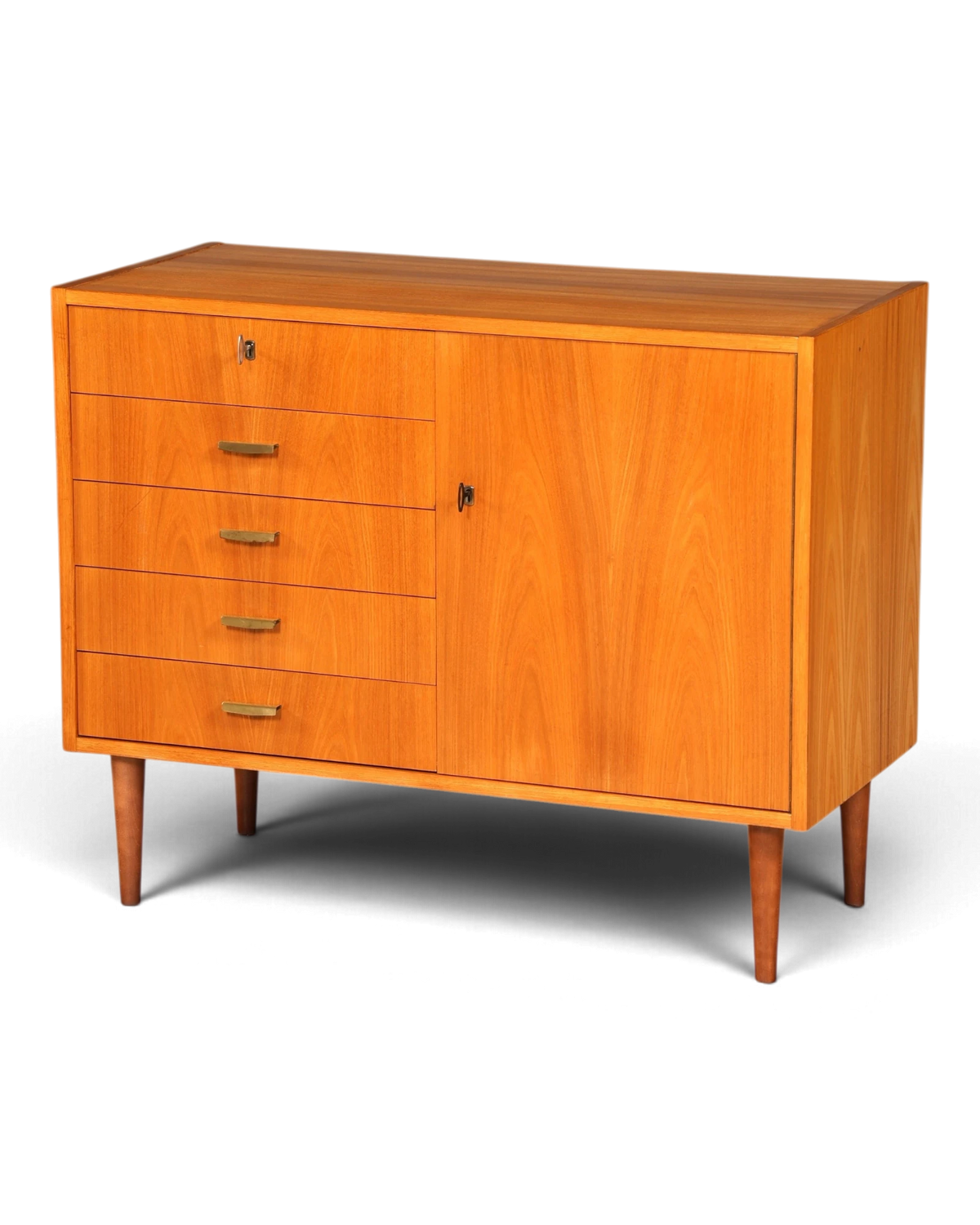 Stunning Mid-Century Hellerau Bruno Knoblauch dresser, chest of drawers, sideboard, cabinet, vintage