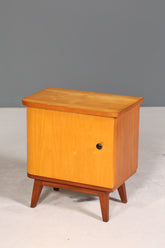 Wunderschöner Mid Century Nachttisch Kommode Vintage 60s Schrank Nachtschrank 1 von 2