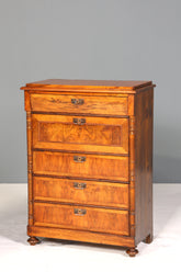 Traumhaftes Gründerzeit Vertiko Jugendstil Schrank Antik Highboard Kommode Schubladenkommode