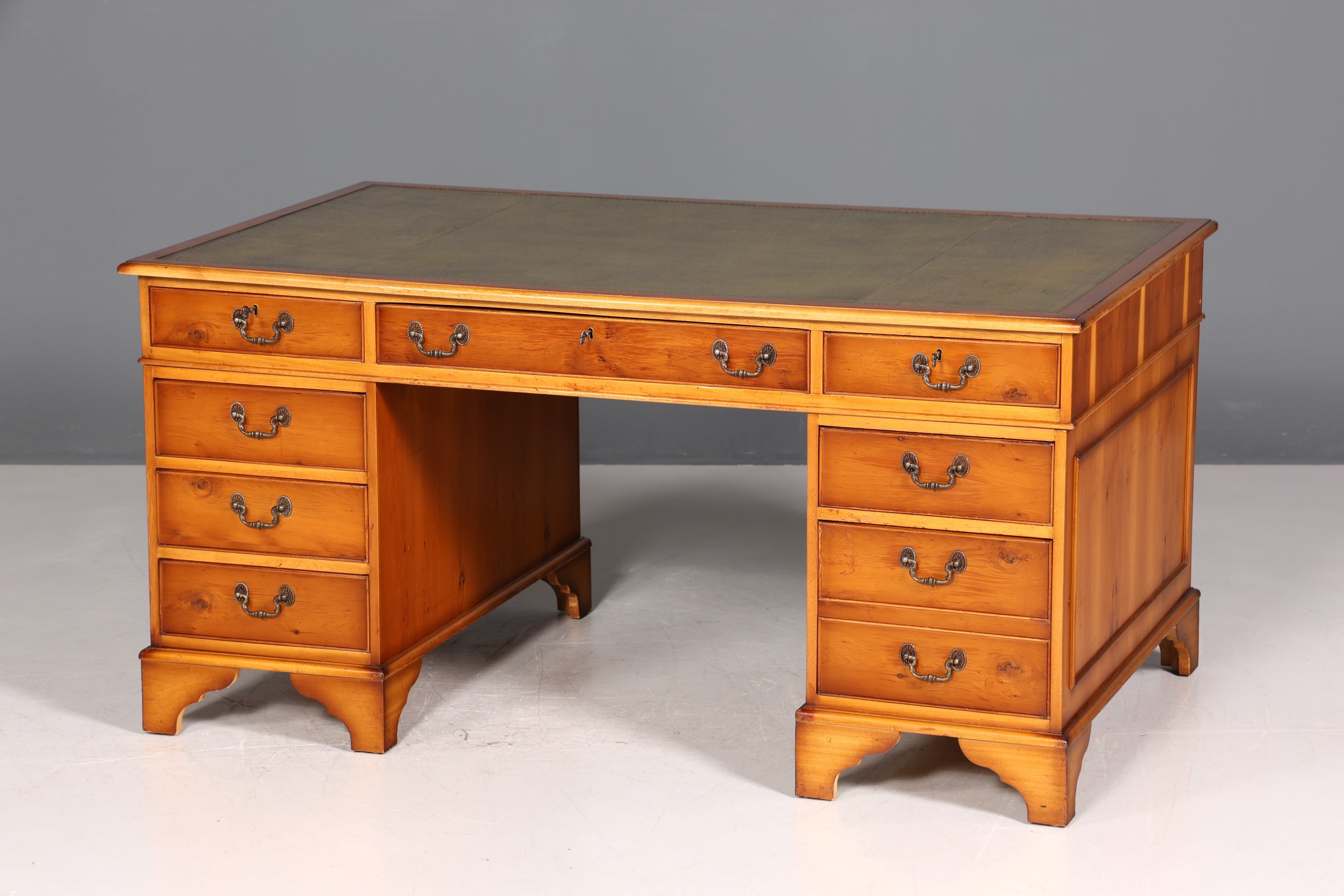 Magnifique bureau anglais, en bois d&