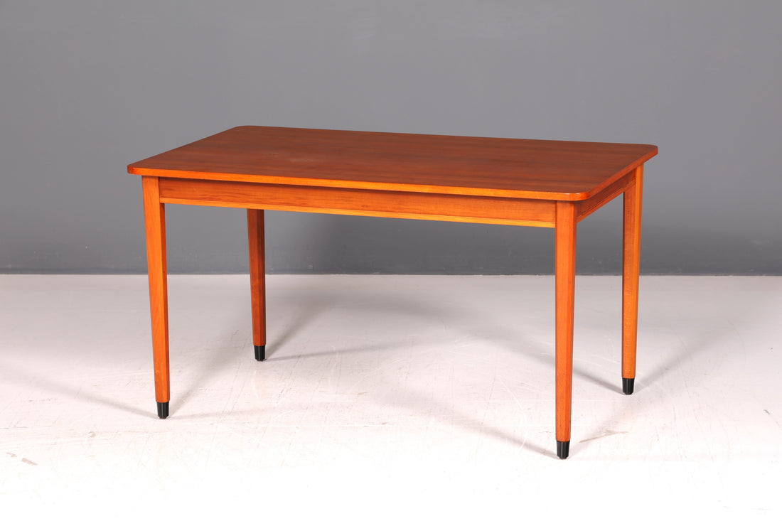 Schlichter Mid Century Esstisch Vintage Küchentisch Echt Holz Retro 60er Esszimmertisch Holztisch