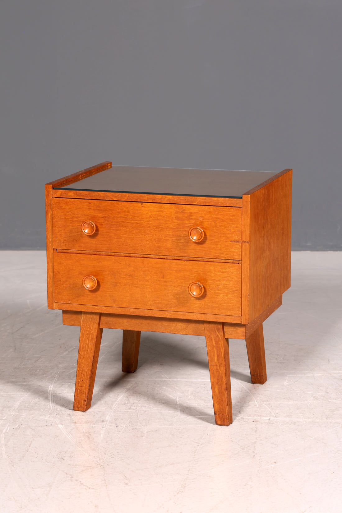 G253 Finish Wunderschöne Mid Century Kommode Vintage Nachttisch 60s Schubladenkommode (Kopie 2)