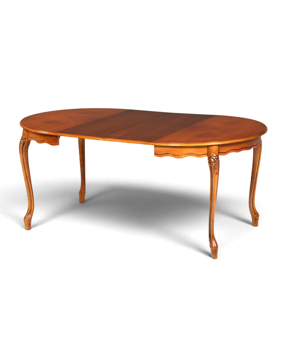 Magnifique table ronde Chippendale extensible, table à manger, table de cuisine, style baroque, table de salle à manger, table de conférence