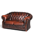 Wunderschönes Original Chesterfield Centurion 2-Sitzer Couch Englisches echt Leder Sofa UK