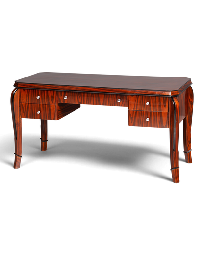 Wunderschöner Art Deco Stil Schreibtisch Bürotisch Antik Stil Office Desk