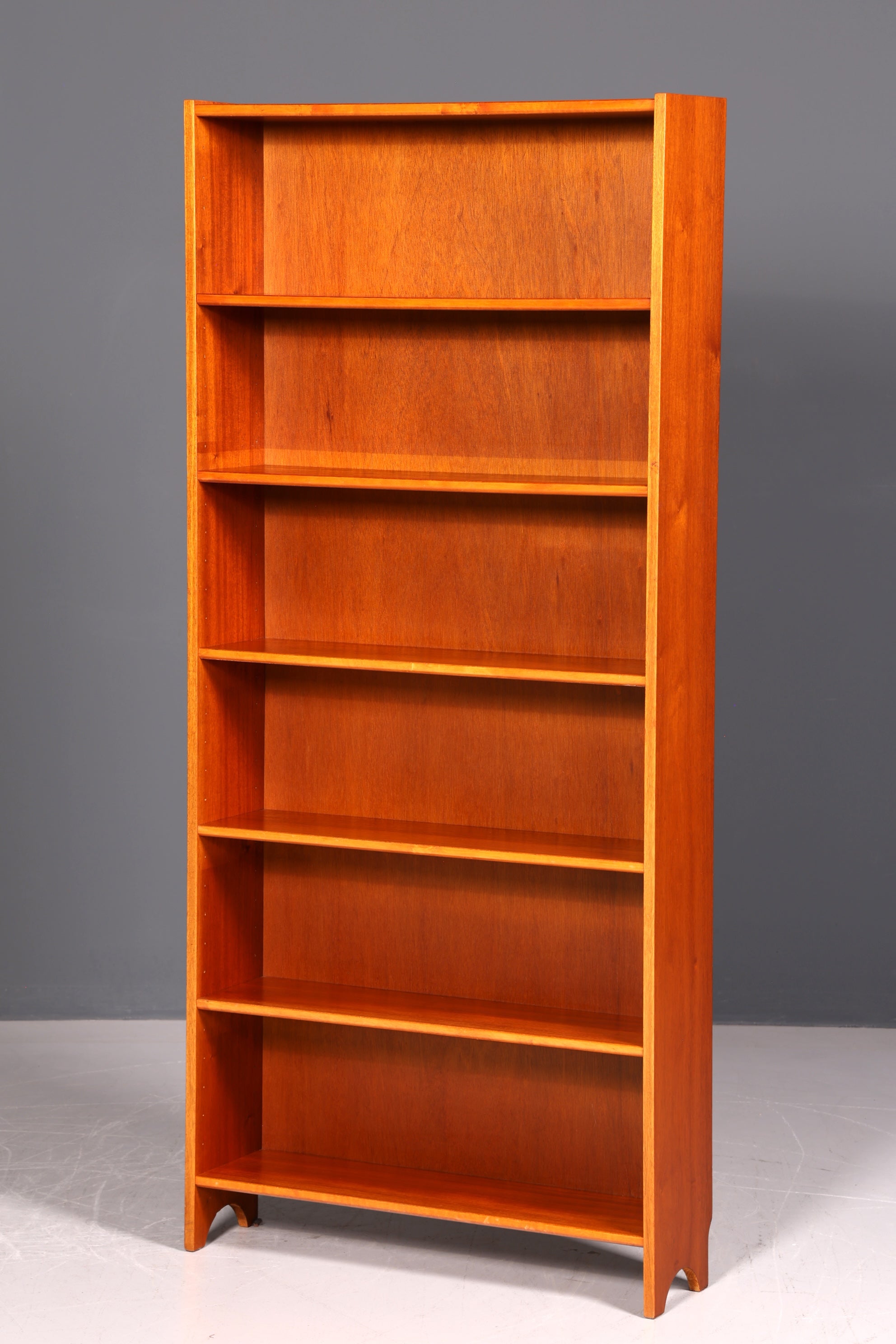 Edles Mid Century Regal Vintage Bücherregal Schrank Buchablage 60s Bookshelf Designer Holz