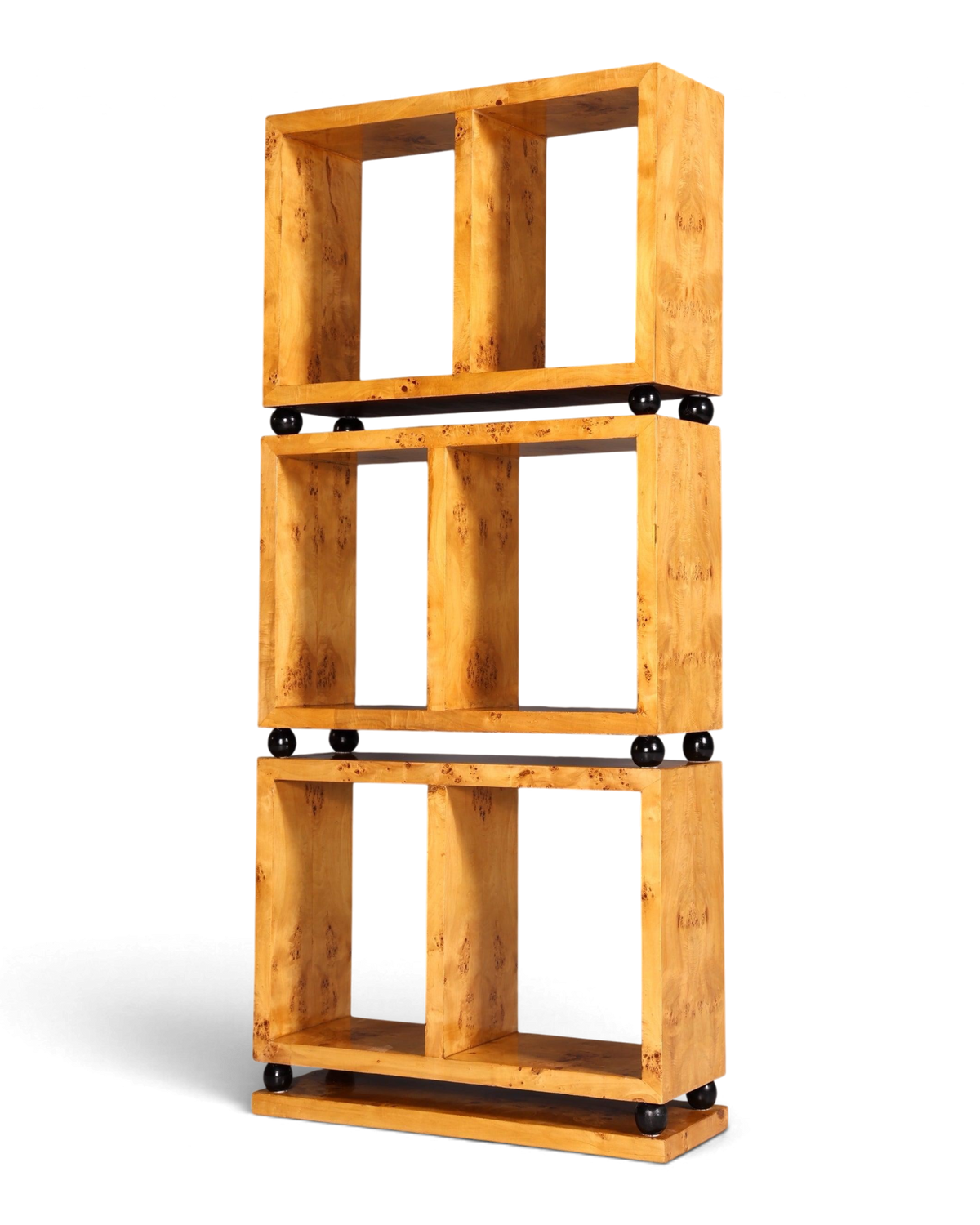 Wunderschönes Art Deco Design Bücherregal Birke Luxus Regal Bookshelf