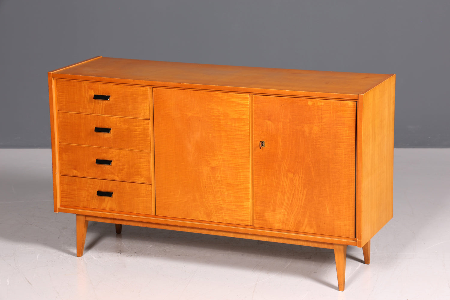 Magnifique buffet de style mid-century, commode vintage, meuble TV, commode d&