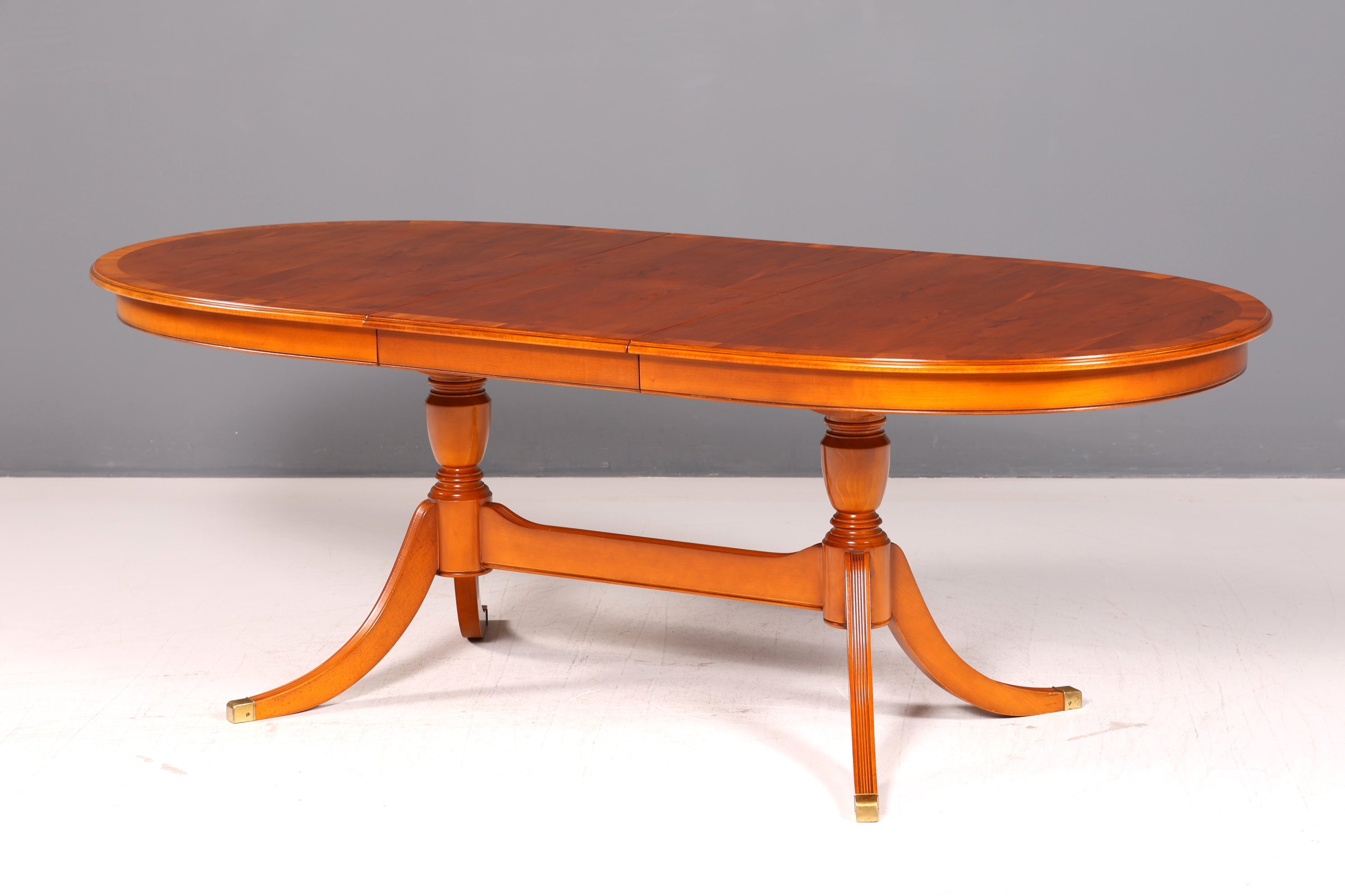 Wunderschöner Englischer Esstisch ausziehbar Eibe Antik Stil Küchentisch Esszimmertisch Massiv Holz Vintage