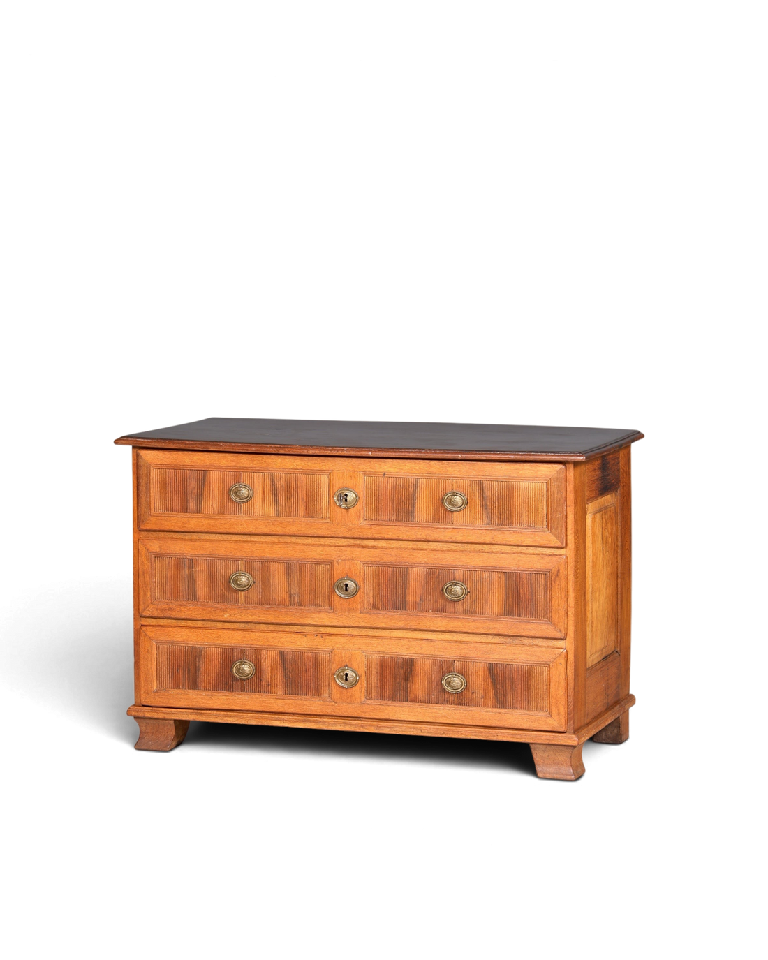 Beeindruckende Original Barock Kommode um 1780 Sideboard Antik massiv Holz Eiche Schubladenkommode
