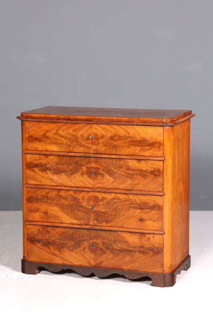 Commode ancienne Biedermeier Louis Philippe, d&