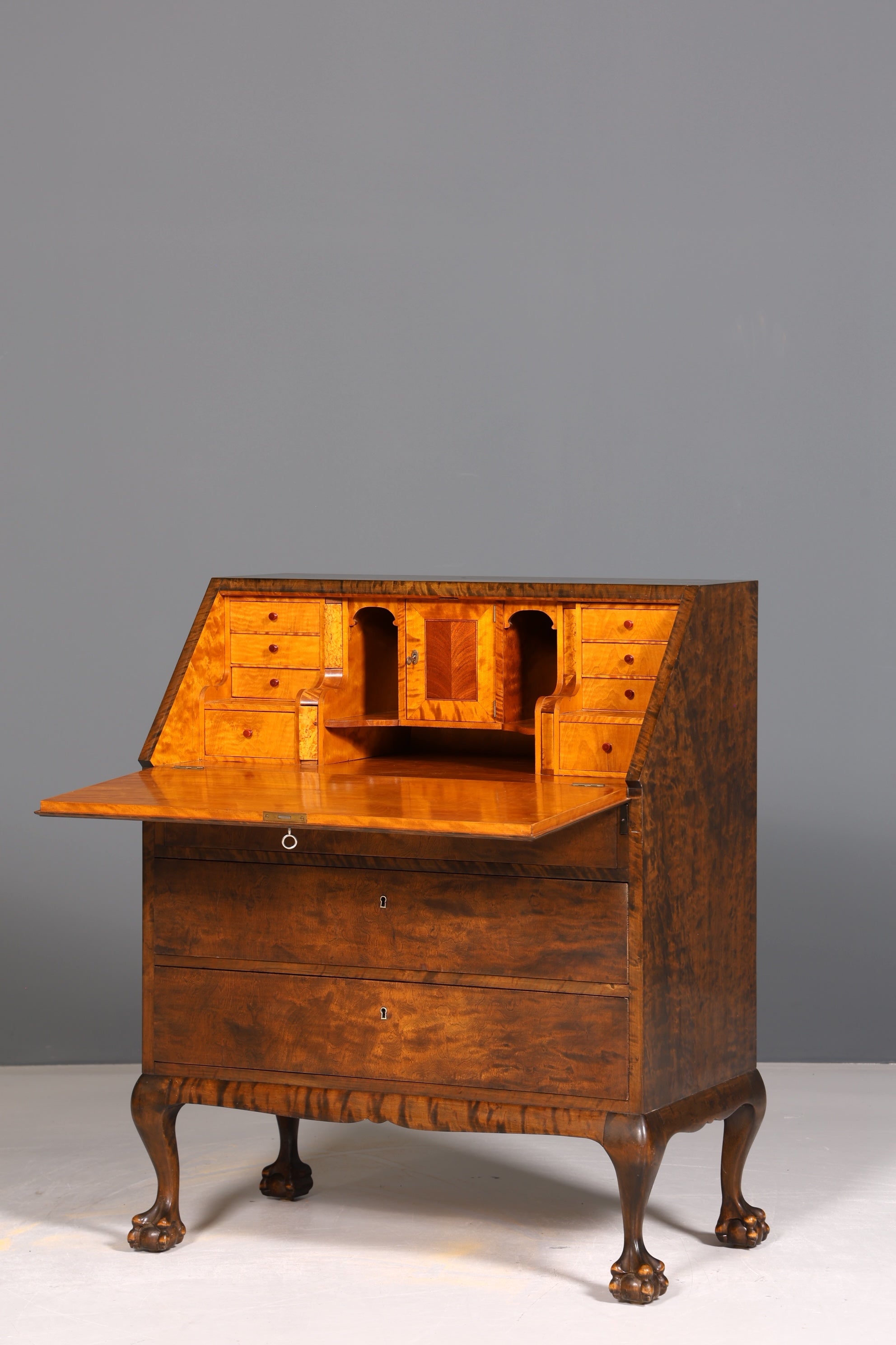 Wunderschöner Sekretär um 1930 Büro Kommode echt Holz Schreibtisch Bürokommode Office Secretary