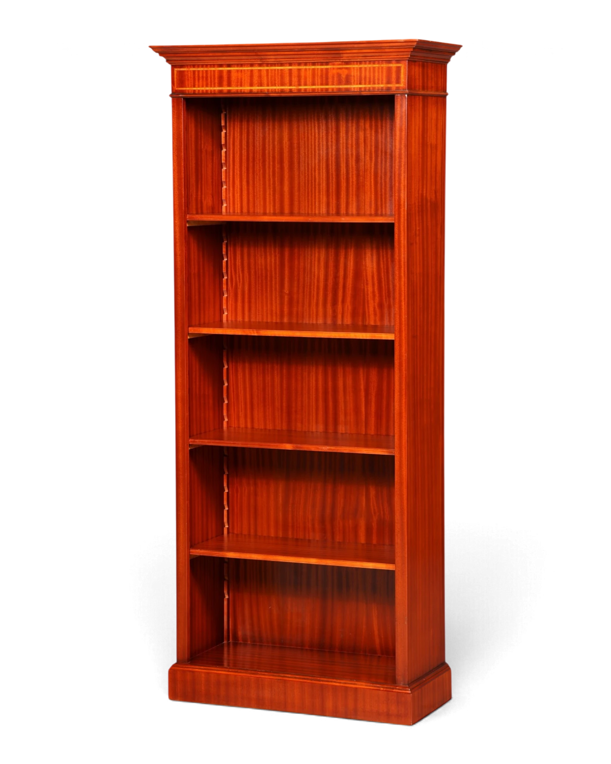 Magnifique bibliothèque anglaise, étagère, rangement pour livres, bibliothèque sur pied en bois massif