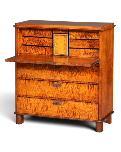 Wunderschöner Biedermeier Sekretär Gründerzeit Vertiko Antik Kommode Schreibkommode