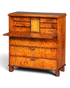 Wunderschöner Biedermeier Sekretär Gründerzeit Vertiko Antik Kommode Schreibkommode