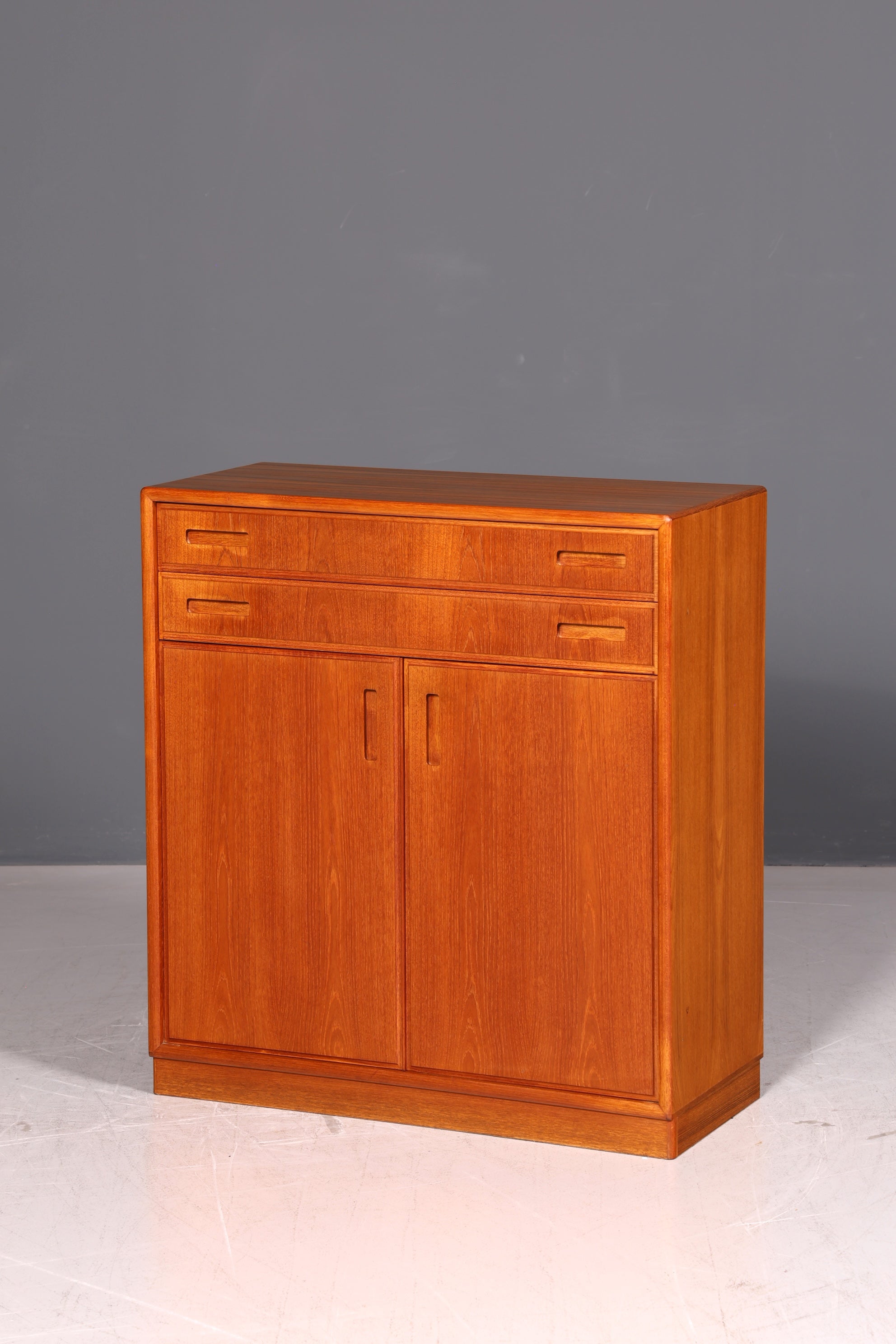 Edle Mid Century Teak Kommode Dänisch Schrank Sideboard Vintage 60er Danish Design