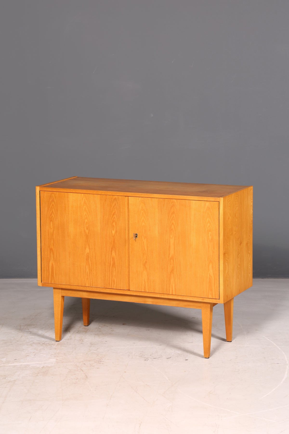 Magnifique commode Hellerau originale Franz Ehrlich 602, meuble mid-century, buffet vintage