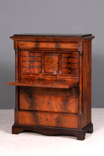Wunderschöner Biedermeier Sekretär Gründerzeit Vertiko Antik Kommode Schreibkommode