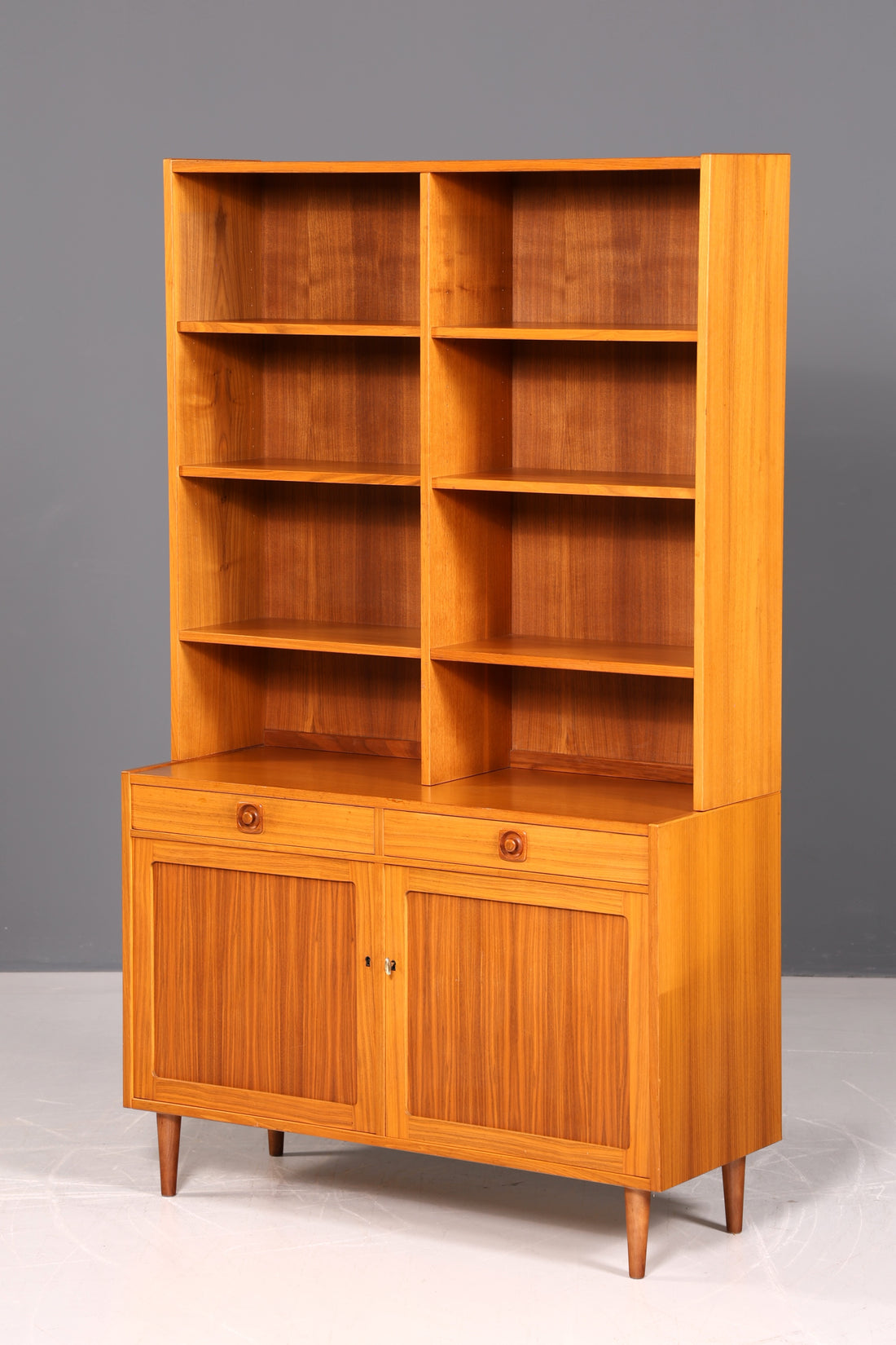 Étagère de rêve Mid Century armoire design danois rétro commode vintage bibliothèque années 60