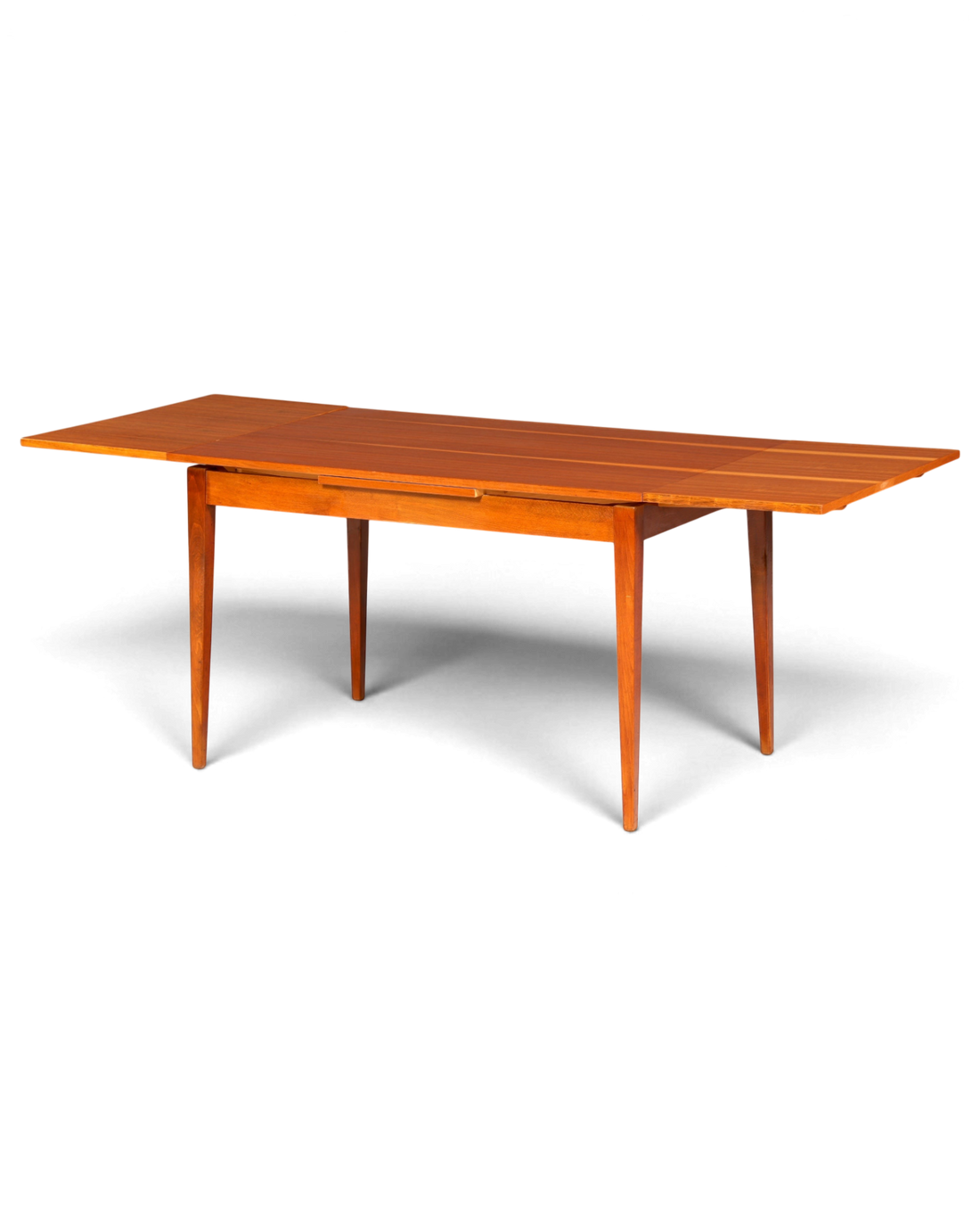G597 Finish cm Schlichter Mid Century Esstisch ausziehbarer Vintage Tisch Retro Küchentisch (Kopie)