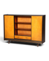Wunderschöner Mid Century Schrank 60er Jahre Bücherregal Aktenschrank Rockabilly Wäscheschrank Regal Highboard
