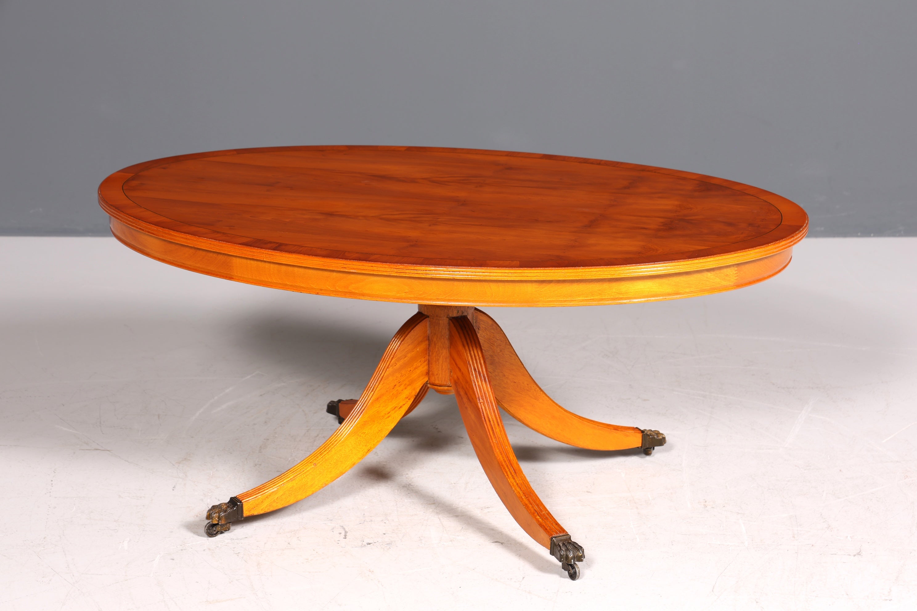 Table basse anglaise de rêve, style antique, en bois d&