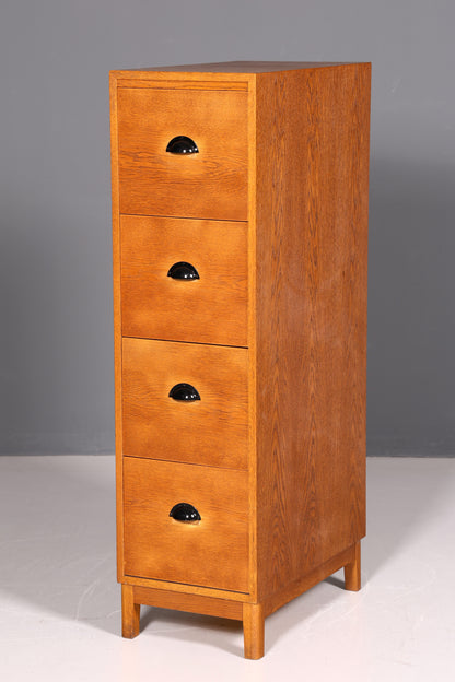 Wunderschöner Mid Century Aktenschrank Kommode Vintage Bauhaus Apotheker Schrank Retro Schubladenkommode