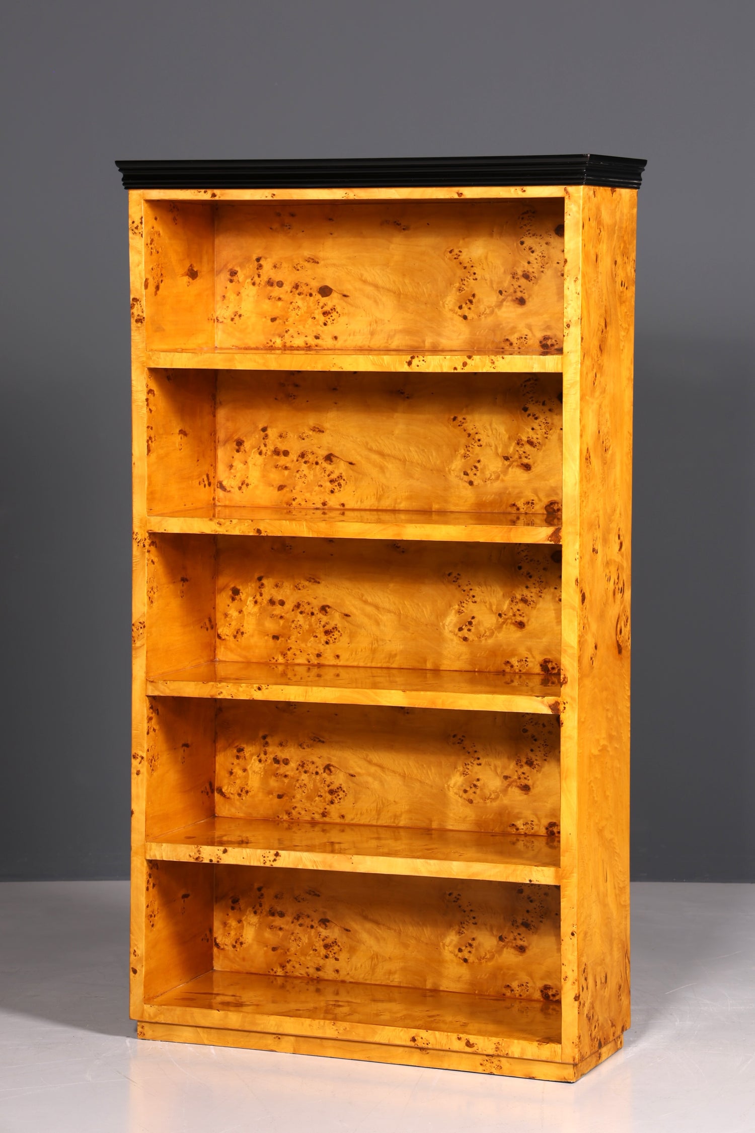 Magnifique étagère de style Art déco, étagère culte, étagère à livres, étagère de rangement pour livres, étagère de bibliothèque