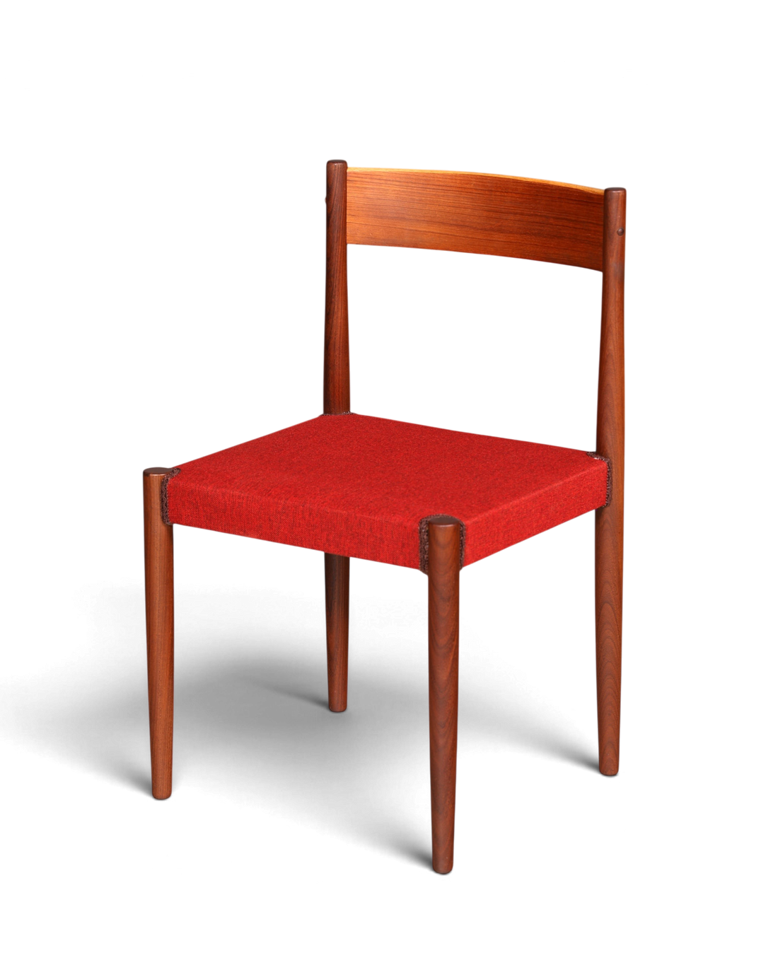 Eleganter Mid Century Stuhl Danish Design Vintage Esszimmerstuhl Retro Küchenstuhl Holz