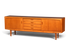 F960 Finish cm Schlichtes Mid Century Sideboard Vintage TV Kommode 60s Schrank Longboard Retro Lowboard