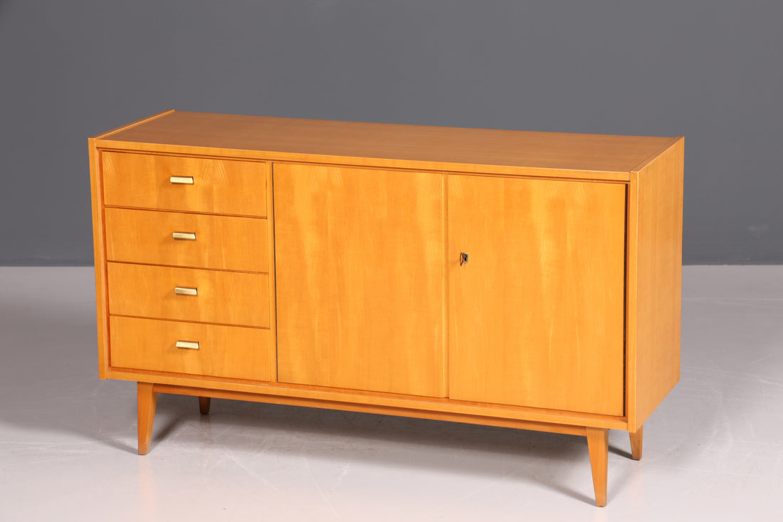 Magnifique buffet de style mid-century, meuble TV vintage rétro, commode, années 1960