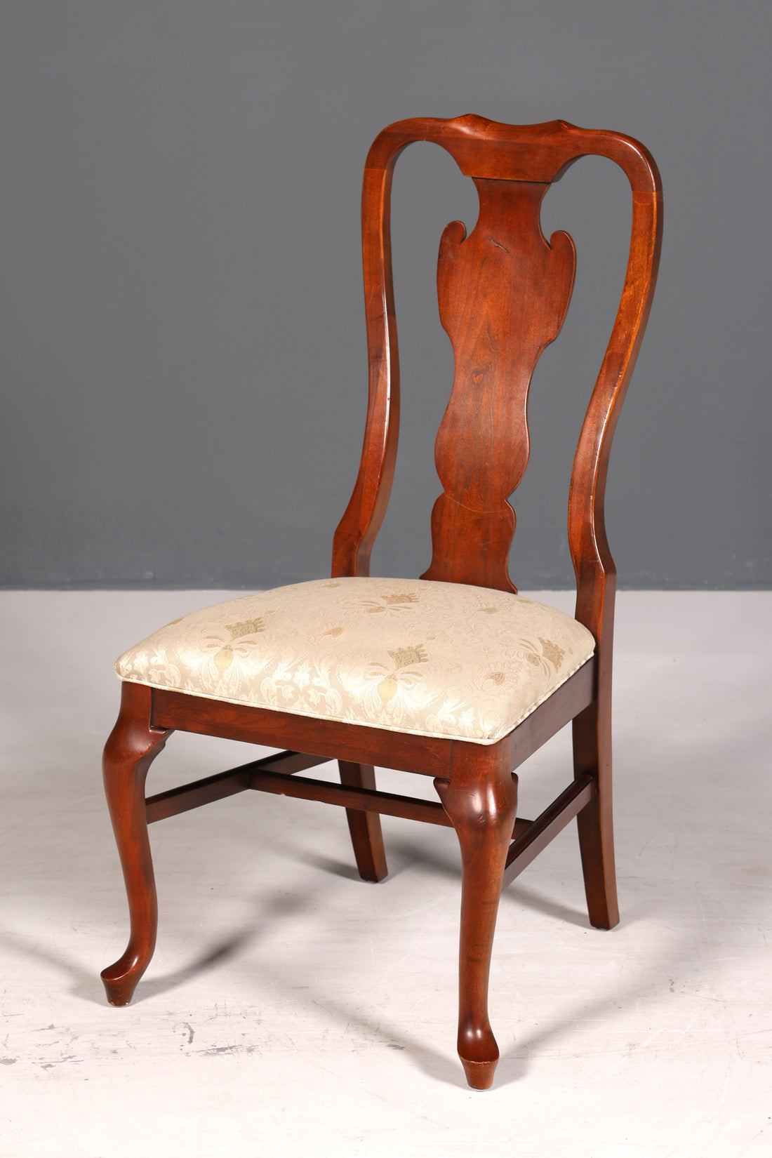 Stilvoller Original Drexel Heritage Stuhl Chippendale USA Sekretär Schreibtisch Stuhl Küchenstuhl