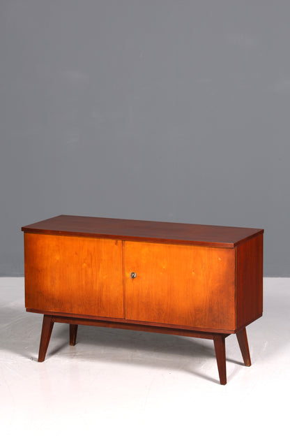 Magnifique meuble vintage des années 60, commode rétro pour entrée, buffet style années 60