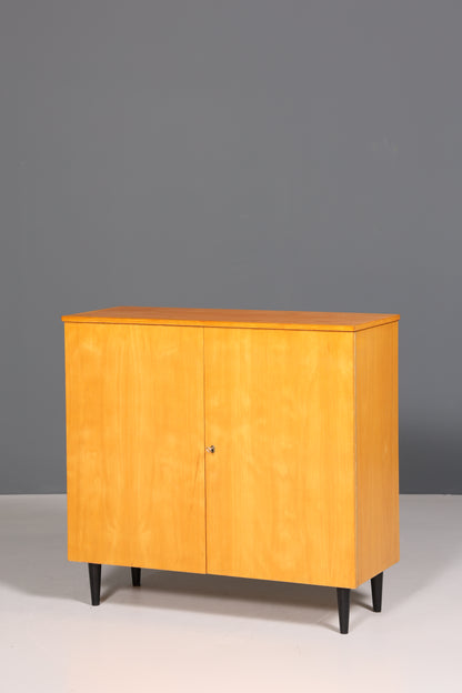 Wunderschöner Mid Century Schrank Vintage Schallplatten Schrank LP- Aufbewahrungsschrank
